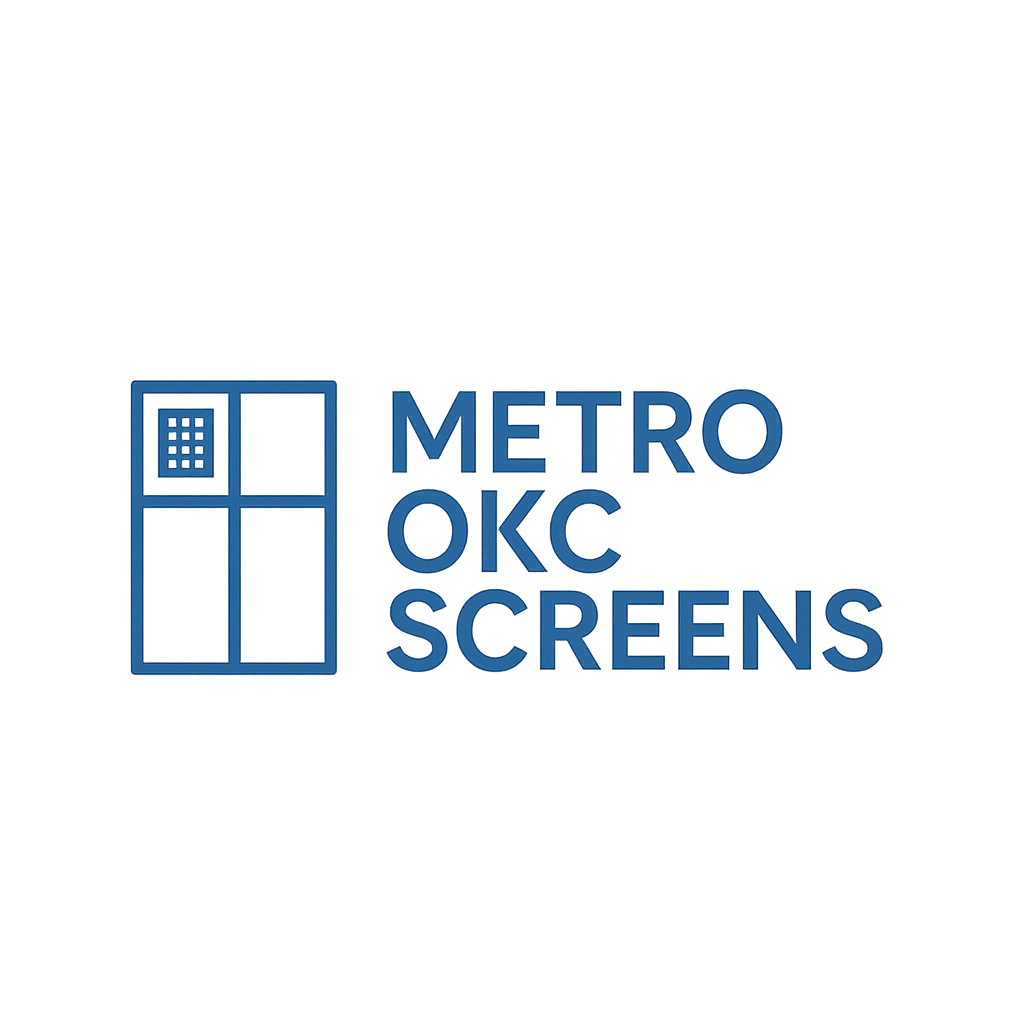 Metro OKC Screens logo – screen repair service in Oklahoma City